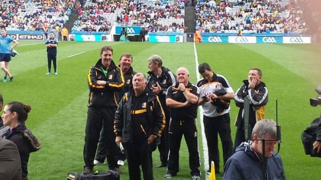 Sean Kelly with Kilkenny Minors 2014